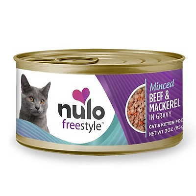 Nulo Freestyle Shredded Cat Kitten Wet Food Beef Rainbow