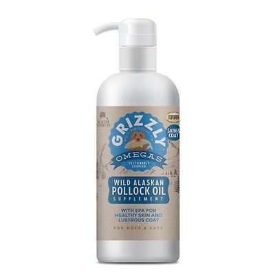 PET SHOP 2 GO - ACEITE DE SALMON GRIZZLY PARA PERROS Suplemento