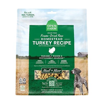 Open farm grain free dog outlet food