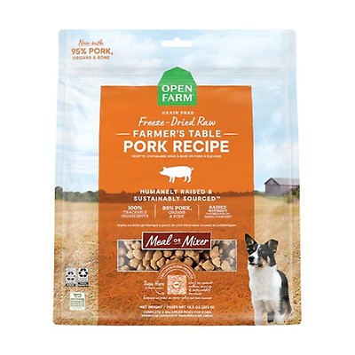 Open farm dog food sale