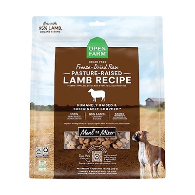 Open Farm Freeze Dried Raw Dog Food Farmer s Table Pork Recipe