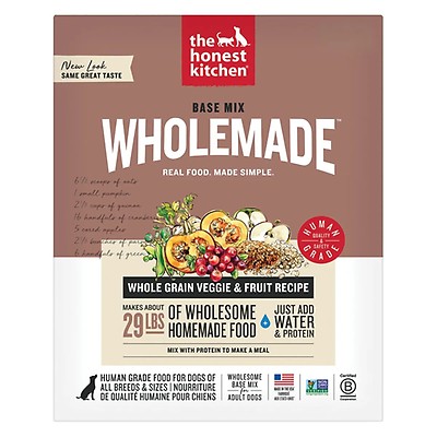 The Honest Kitchen Wholemade Grain-Free Dehydrated Food for Dogs