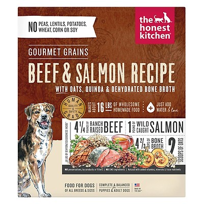 The Honest Kitchen Grain-Free Dehydrated Food for Dogs Fish Recipe