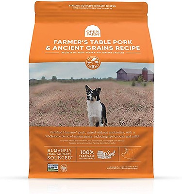 Grain inclusive store dry dog food