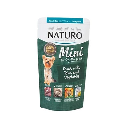 Naturo Adult Wet Dog Food Duck with Rice and Vegetables Buy at