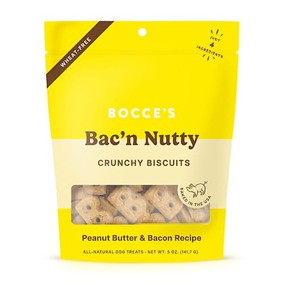 Bocce s Bakery Bac N Nutty Recipe Soft Chewy Dog Treats