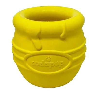 FROG ULTRA DURABLE RUBBER CHEW TOY & TREAT DISPENSER Soda Pup