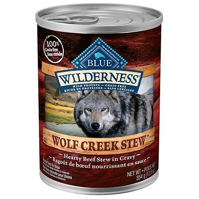 Canned dog food high sales protein