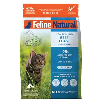 Feline Natural Freeze-Dried Cat Food - Lamb Feast | Buy at