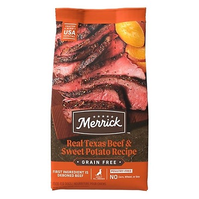 Merrick Grain Free Real Salmon Sweet Potato Dog Food Buy at Homesalive