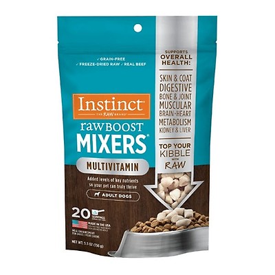 Instinct Raw Boost Mixers Skin Coat Health Buy at Homesalive