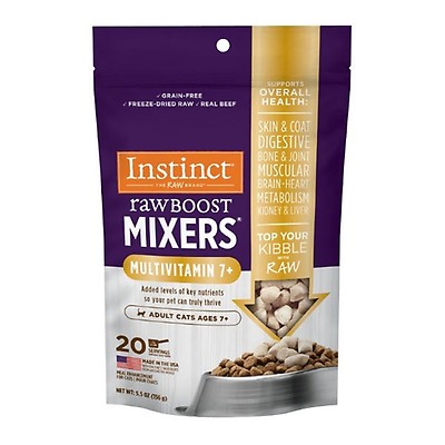 Nature's variety best sale raw boost mixers