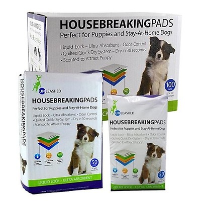 Buy Unleashed Basic Value Housebreaking Pads 100 Pack