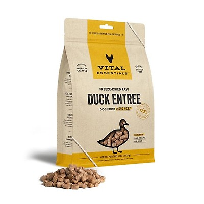 Vital Essentials Freeze Dried Grain Free Dog Food Rabbit Mini