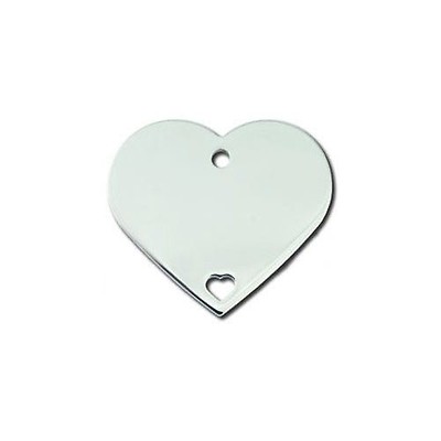 Gold heart hot sale dog tag