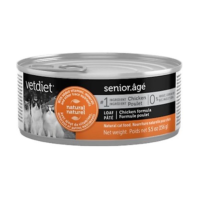 Vetdiet Senior Cat Chicken Formula Wet Food