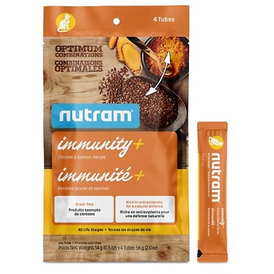 Buy Nutram Digestive+ Cat Treats Chicken Salmon Recipe in