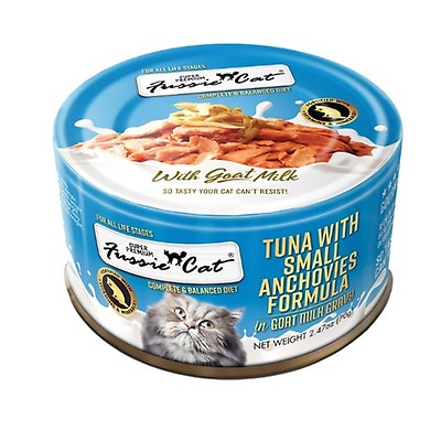 Fussie Cat Tuna with Chicken Formula in Goat Milk Gravy