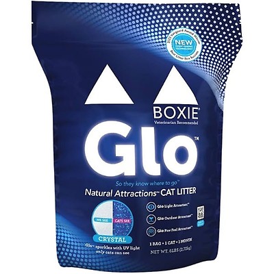 Boxiecat Glo™ UV Stress-Relief Non-Clumping Crystal Litter Boxiecat Glo™ UV Stress-Relief Non-Clumping Crystal Litter