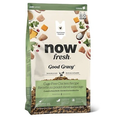 Now Fresh Good Gravy Recipe for Adult Dogs Chicken Coated in Bone Broth Buy at Homesalive