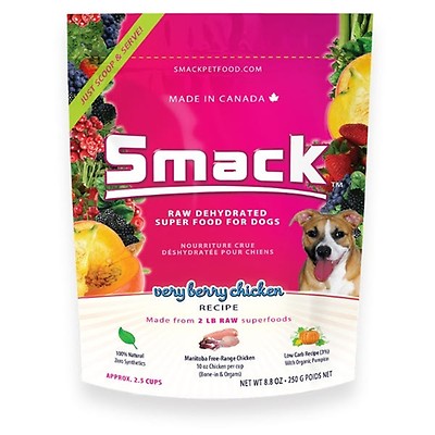 Smack Prairie Harvest Pork Dehydrated Dog Food Buy at Homesalive.ca