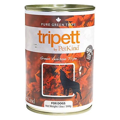 PetKind Tripett Wet Food for Dogs - New Zealand Green Lamb Tripe
