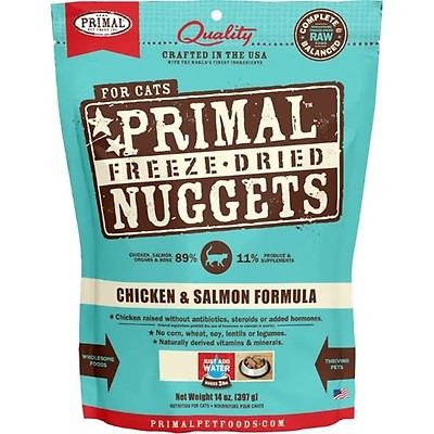 Primal Feline Freeze Dried Nuggets Rabbit Formula Buy at