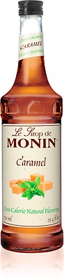 Monin Zero Calorie Natural Peppermint Flavoring Syrup 750 mL