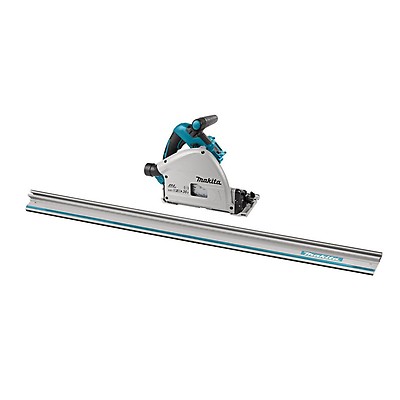 steno stopcontact pijpleiding Makita DSP601ZJU2 Invalcirkelzaag 2x18V 165 mm Zonder Accu en Lader,in Mbox  met AWS zender, Geleiderail en Tas voor 515,46 bij Gereedschappelijk.nl