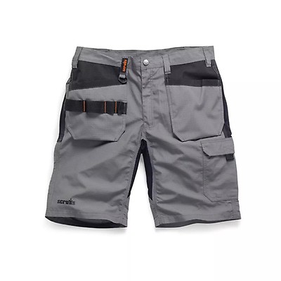 mens slim fit work shorts