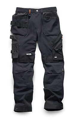 slim leg work trousers