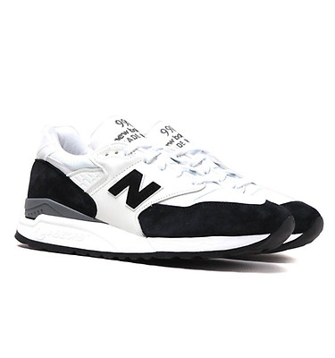 New Balance Black And White Running Shoes