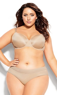 Women's Bra Plus Size Smooth Underwire Non Padded Full Coverage T Shirt  Bras (Color : Milk tea color, Size : 34F) at  Women's Clothing store