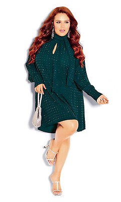 売れ筋商品|||シティーシック カットソー トップス レディース Plus Size Nailhead Tunic Purple CITY CHIC Plus Size Nailhead Tunic Top - Macy's