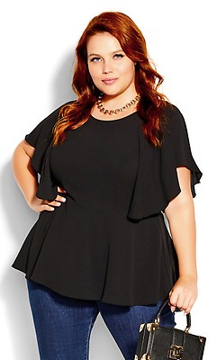 Women's Plus Size Zip Fling Alpine Top