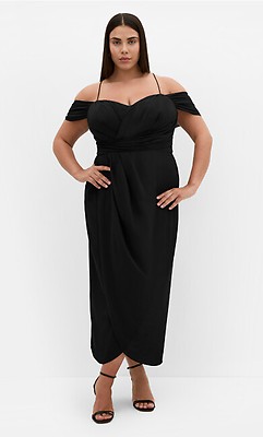 milani maxi dress black MILANI MAXI DRESS main image 0