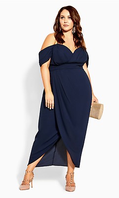 City Chic Women's Plus Size Forbidden Love Maxi Dress