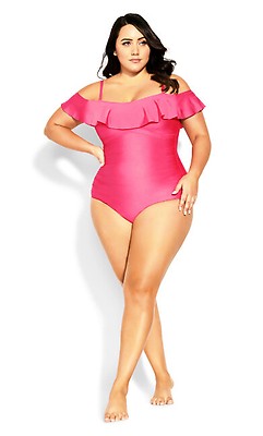 Women's Plus Size Samira Black 1 Piece