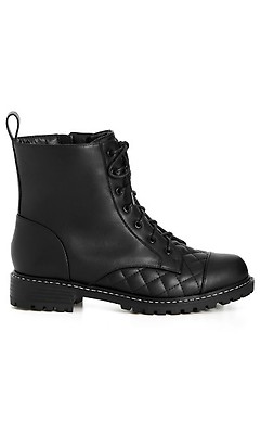 Women s Plus Size Sutton Black Ankle Boot