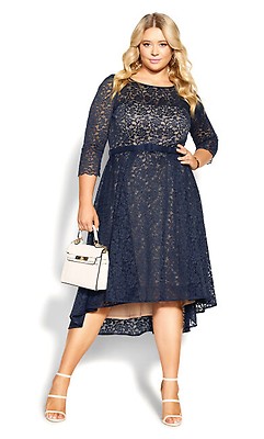 City Chic Women's Apparel Women's City Chic Plus Size Dress Lace Amour Ff,  Magenta, 18 Plus : : Clothing, Shoes & Accessories