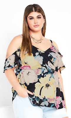 売れ筋商品|||シティーシック カットソー トップス レディース Plus Size Cleo Top Bellini splice Women's Plus Size Cleo Bellini Top