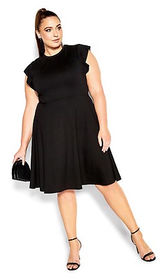 Women s Plus Size Chambray Twist Shirt Dress