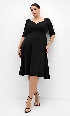 slim fit dress slacks Plus Size Wrap Around Dress - Cute Plus Size Dresses