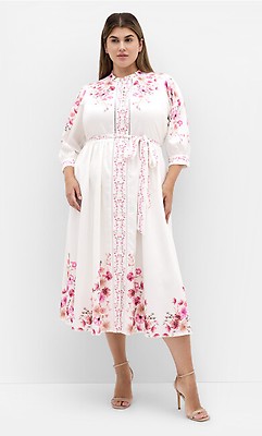 knee length dresses for ladies FOR LOVE AND LIGHT LACE MINI DRESS  AKIRA