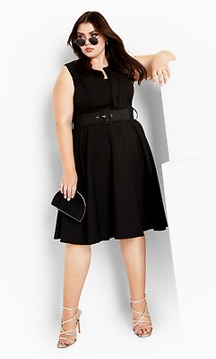 Black denim overall dress plus clearance size