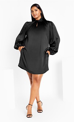 City chic chambray twist dress best sale