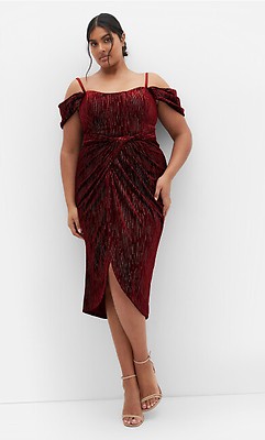 city chic sequin sofia dress City Chic Plus Size Sequin Sofia Dress - Green
