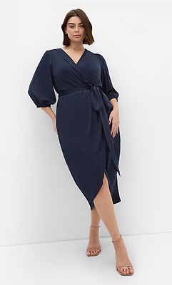 Women's Plus Size Sweet Love Lace Sea Foam Sky Blue Dress