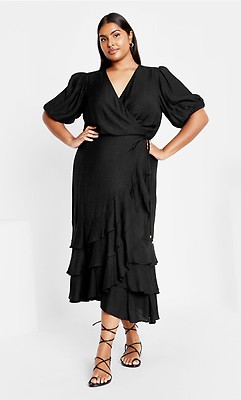 knit black maxi dress Black Textured Knit Maxi Dress – STYLED BY ALX COUTURE
