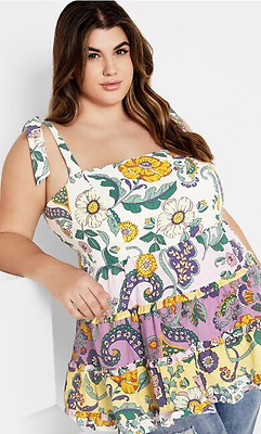 売れ筋商品|||シティーシック カットソー トップス レディース Plus Size Cleo Top Bellini splice Women's Plus Size Cleo Bellini Top